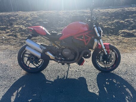 2015 Ducati Monster 1200, красный, 650000 рублей, вид 4