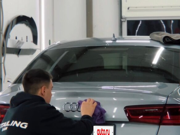 2015 Audi A6 IV (C7) Рестайлинг, серый, 2600000 рублей - вид 21