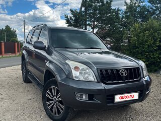 2008 Toyota Land Cruiser Prado 4-speed 120 Series Рестайлинг, серый, 2600000 рублей, вид 4