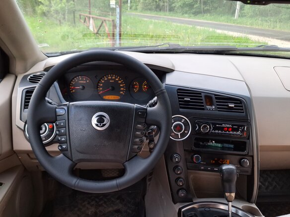 2008 SsangYong Kyron 5-speed I Рестайлинг, чёрный, 450000 рублей - вид 18