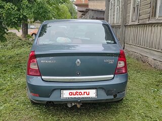 2011 Renault Logan I Рестайлинг, синий, 180000 рублей, вид 3