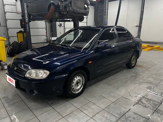 2007 Kia Spectra I Рестайлинг 2, синий, 400000 рублей, вид 3