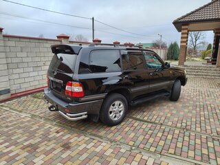 2006 Toyota Land Cruiser 100 Series Рестайлинг 2, чёрный, 1750000 рублей, вид 2