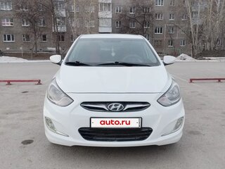 2011 Hyundai Solaris I, белый, 630000 рублей, вид 1
