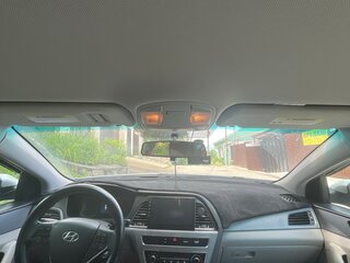 2016 Hyundai Sonata VII (LF), серебристый, 780000 рублей, вид 4