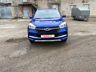 2022 Chery Tiggo 4 I Рестайлинг, синий, 950000 рублей, вид 2