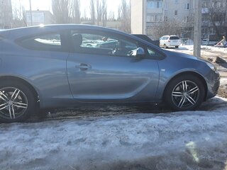 2012 Opel Astra GTC J Рестайлинг, голубой, 870000 рублей, вид 4