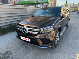 2017 Mercedes-Benz GLS 350 d I (X166), коричневый, 5100000 рублей, вид 1