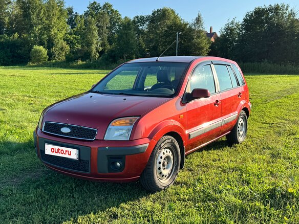 2006 Ford Fusion I Рестайлинг, красный, 415000 рублей - вид 2