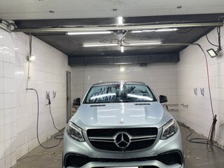 2015 Mercedes-Benz GLE Coupe 450 AMG I (C292), серебристый, 4050000 рублей, вид 5