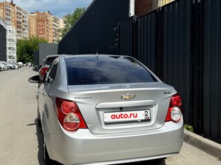 2012 Chevrolet Aveo II, серебристый, 525000 рублей, вид 3