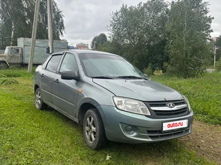 2012 Lada (ВАЗ) Granta I, серебристый, 170000 рублей, вид 3