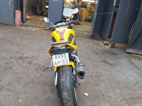 2006 Yamaha FZ1, жёлтый, 450000 рублей, вид 4