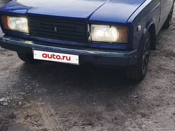 2006 Lada (ВАЗ) 2107, синий, 135000 рублей