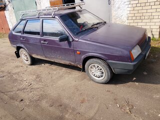 1998 Lada (ВАЗ) 2109, фиолетовый, 65000 рублей, вид 2