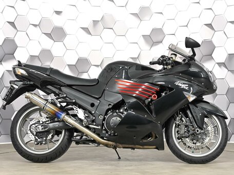 2006 Kawasaki ZZR 1400, чёрный, 599000 рублей, вид 3