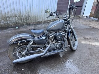 2020 Harley-Davidson Sportster 883, серый, 500000 рублей, вид 2