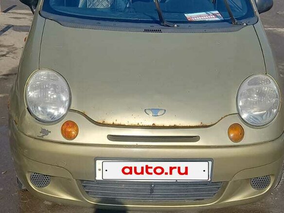 2009 Daewoo Matiz I Рестайлинг, золотистый, 90000 рублей