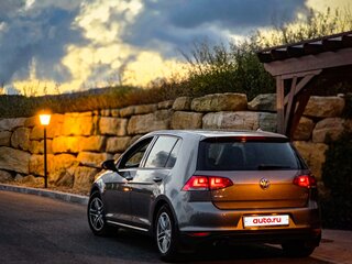2014 Volkswagen Golf VII, серый, 1300000 рублей, вид 4