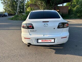 2008 Mazda 3 4-speed I (BK) Рестайлинг, белый, 745000 рублей, вид 5