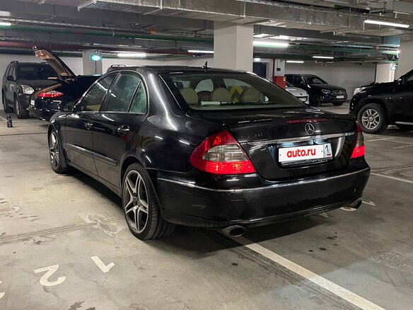 2007 Mercedes-Benz E-Класс 230 III (W211, S211) Рестайлинг, чёрный - вид 5