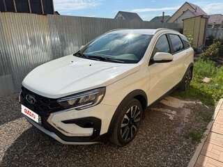2024 Lada (ВАЗ) Vesta SW Cross I Рестайлинг (NG), белый, 1530000 рублей, вид 1