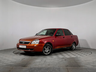 2007 Lada (ВАЗ) Priora I, красный, 135000 рублей, вид 1