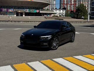 2019 BMW 5 серии 520d VII (G30/G31/G38), чёрный, 5500000 рублей, вид 1
