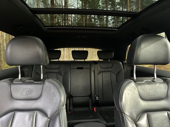 2019 Audi Q8 50 TDI I (4M), серый, 5800000 рублей - вид 10