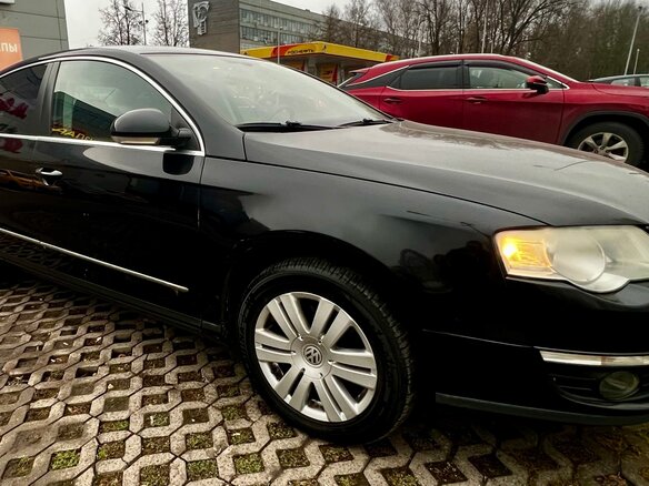 2008 Volkswagen Passat B6, чёрный