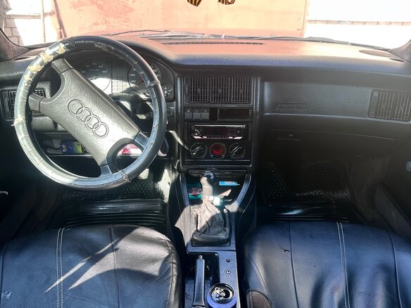 1988 Audi 90 II (B3), синий, 105000 рублей - вид 7