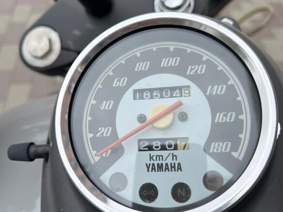 1996 Yamaha XVS400 Drag Star, серый, 400000 рублей - вид 7