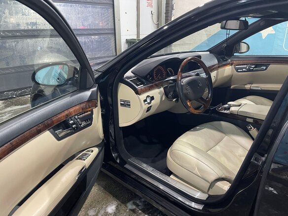 2007 Mercedes-Benz S-Класс 320 V (W221), чёрный, 1750000 рублей - вид 14