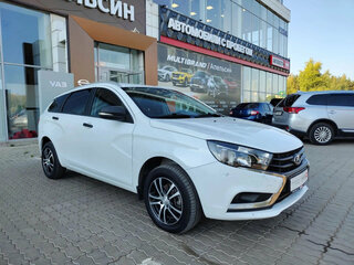 2019 Lada (ВАЗ) Vesta SW I, белый, 923025 рублей, вид 5