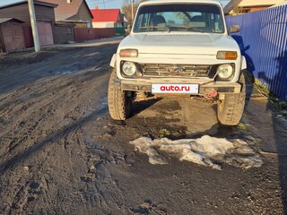 1996 Lada (ВАЗ) 2121 (4x4) I Рестайлинг, белый, 400000 рублей, вид 2