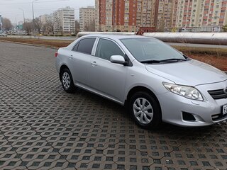 2008 Toyota Corolla X (E140, E150), серебристый, 850000 рублей, вид 2