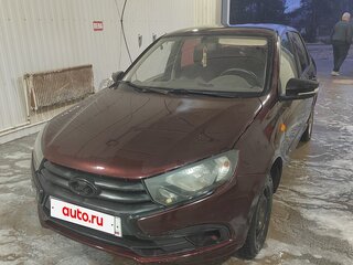 2012 Lada (ВАЗ) Granta I, коричневый, 150000 рублей, вид 4