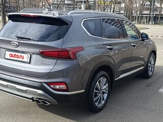 2018 Hyundai Santa Fe IV, серый, 2890000 рублей, вид 4