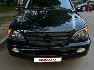 2003 Mercedes-Benz M-Класс 350 I (W163) Рестайлинг, чёрный, 955000 рублей, вид 2