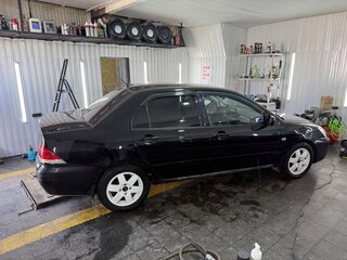 2007 Mitsubishi Lancer IX Рестайлинг, чёрный, 346000 рублей, вид 2
