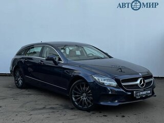 2016 Mercedes-Benz CLS 250 BlueTEC II (C218) Рестайлинг, синий, 3255000 рублей, вид 3