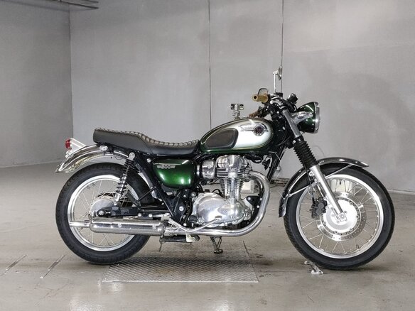 2005 Kawasaki W 650, коричневый - вид 16