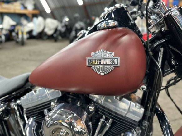 2017 Harley-Davidson Softail Slim, оранжевый, 1150000 рублей - вид 12