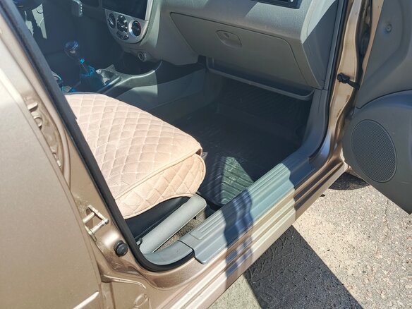 2007 Chevrolet Lacetti I, бежевый, 380000 рублей - вид 12