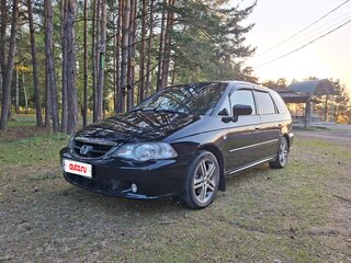 2002 Honda Odyssey II Рестайлинг, чёрный, 770000 рублей, вид 2