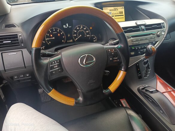 2009 Lexus RX 350 III, чёрный - вид 6
