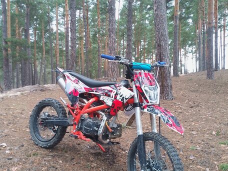 2025 Motoland SX 140E, красный, 75000 рублей, вид 2