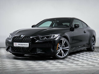 2021 BMW 4 серии 430i G22, G23, G26, чёрный, 4950000 рублей, вид 1