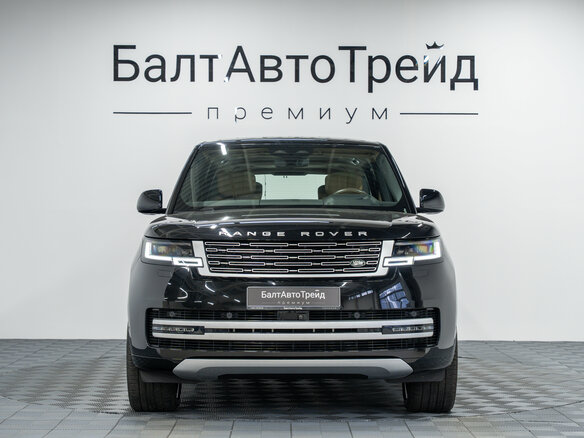 2024 Land Rover Range Rover P530 MHEV Long V, чёрный - вид 3