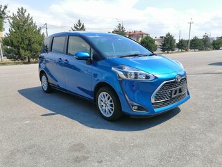 2020 Toyota Sienta II Рестайлинг, синий, 1699000 рублей, вид 2